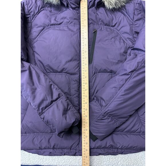 Columbia Womens Longhorn Ridge Puffer Down Hooded Jacket Large - Picture 2 of 9